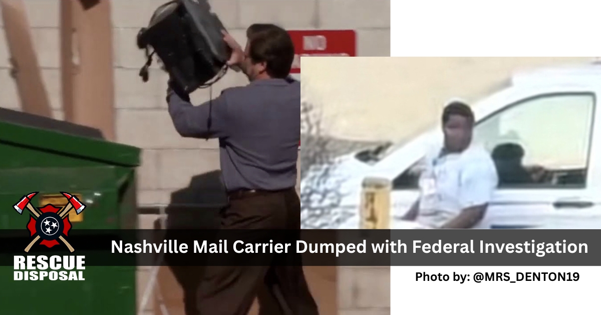 Nashville Mail Carrier Charged After Viral Dumping Video Sparks Federal Investigation