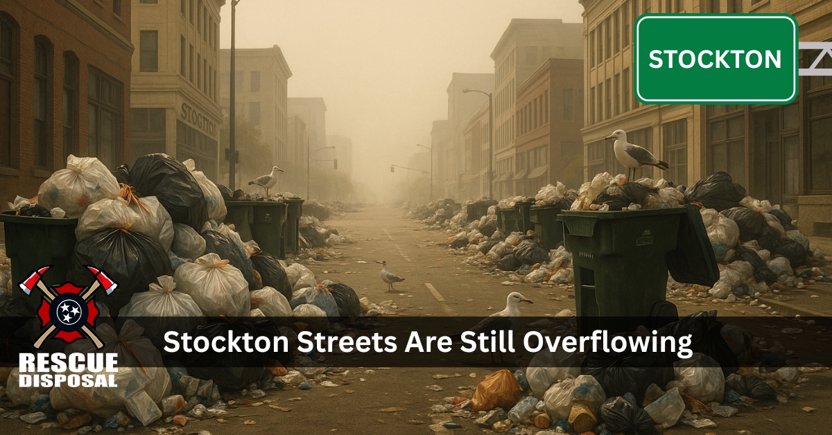 When the Trash Stops Moving, a City Reaches Its Limit